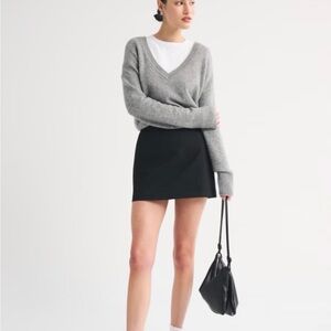 Abercrombie & Fitch Black Mini Skirt